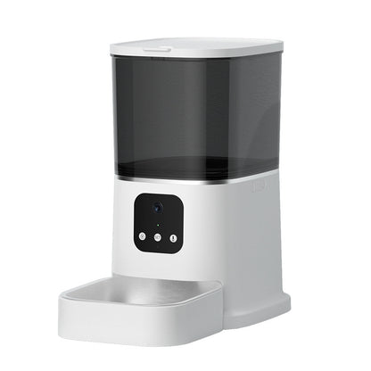 Pet Automatic Feeder Large Capacity Smart Voice Recorder APP Control Timer Feeding Cat Dog Food Dispenser With WiFi Pet Bo